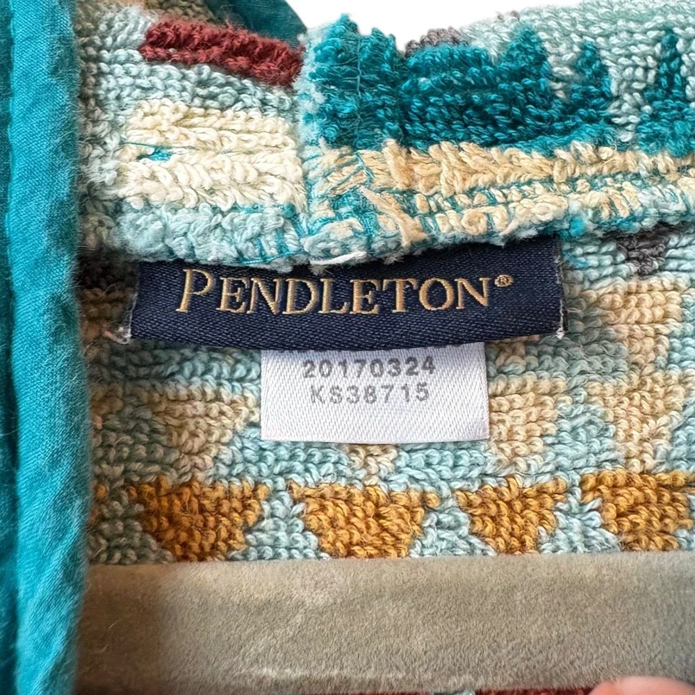PENDLETON CHIEF JOSEPH NATIVE TRIBAL TERRY CHILD TODDLER HOODED BEACH BATH TOWEL